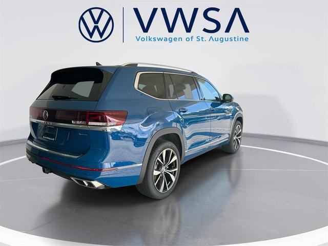 Photo of 2025 Mountain Lake Blue Metallic Volkswagen Atlas