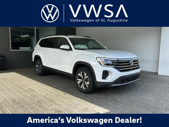 Photo of 2025 Pure White Volkswagen Atlas