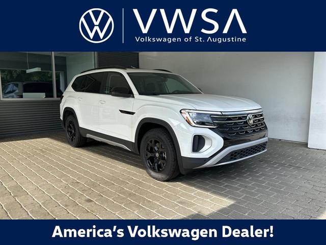 Photo of 2025 Pure White Volkswagen Atlas