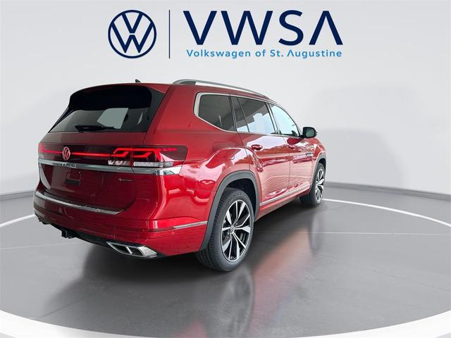 Photo of 2025 Aurora Red Metallic Volkswagen Atlas