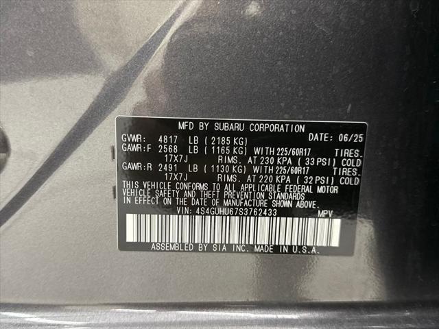 Photo of 2025 Magnetite Gray Metallic Subaru Crosstrek