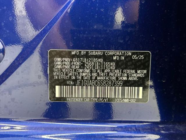 Photo of 2025 Sapphire Blue Subaru Impreza