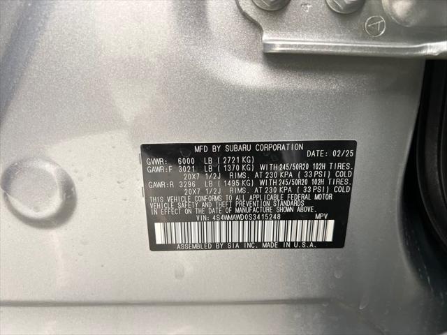 Photo of 2025 Ice Silver Metallic Subaru Ascent