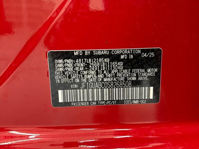 Photo of 2025 Pure Red Subaru Impreza