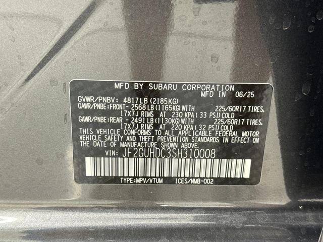 Photo of 2025 Gray Subaru Crosstrek