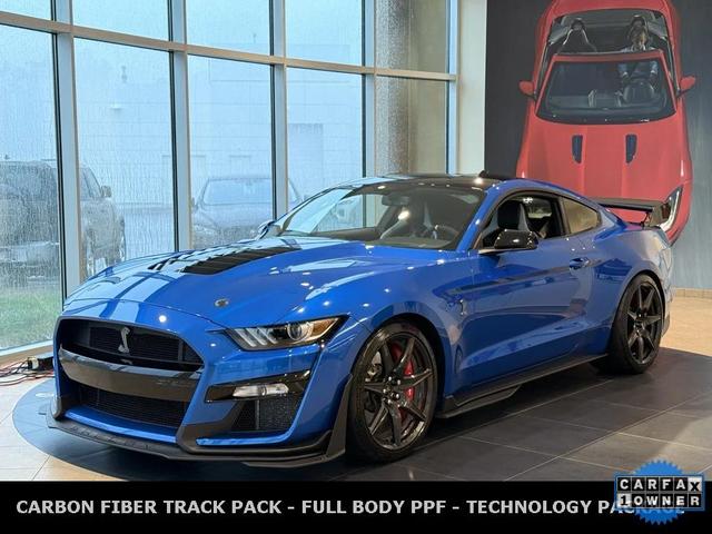 Photo of 2021 Velocity Blue Metallic Ford Shelby GT500