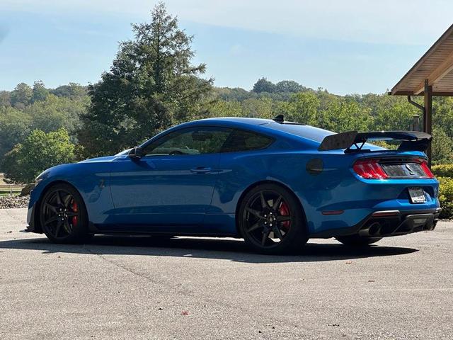 Photo of 2021 Velocity Blue Metallic Ford Shelby GT500