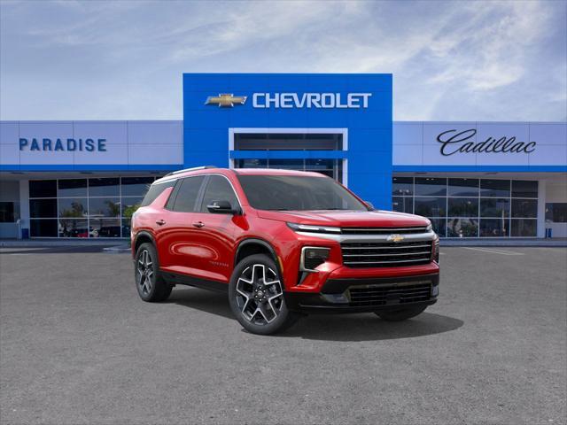 Photo of 2025 Radiant Red Chevrolet Traverse