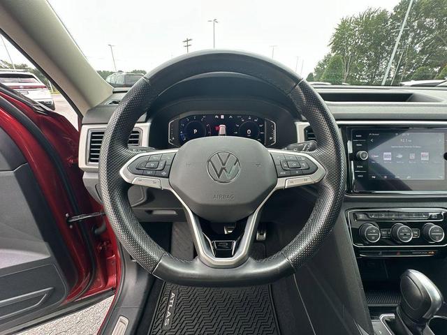 Photo of 2021 Aurora Red Metallic Volkswagen Atlas
