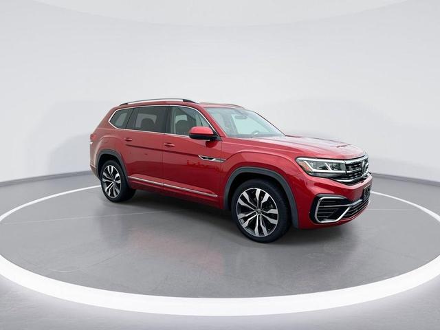 Photo of 2021 Aurora Red Metallic Volkswagen Atlas