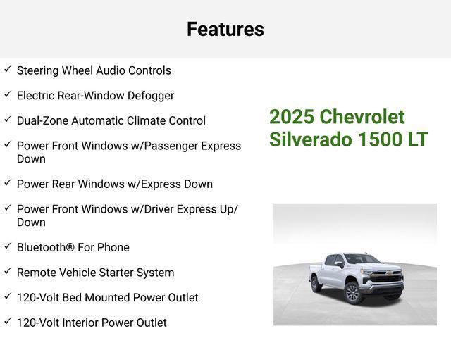 Photo of 2025 Summit White Chevrolet Silverado 1500