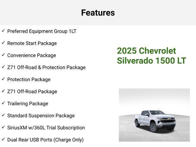 Photo of 2025 Summit White Chevrolet Silverado 1500