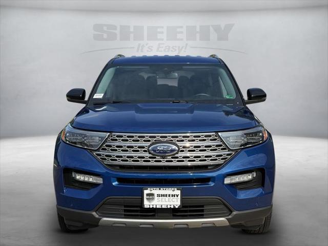 Photo of 2023 Atlas Blue Metallic Ford Explorer