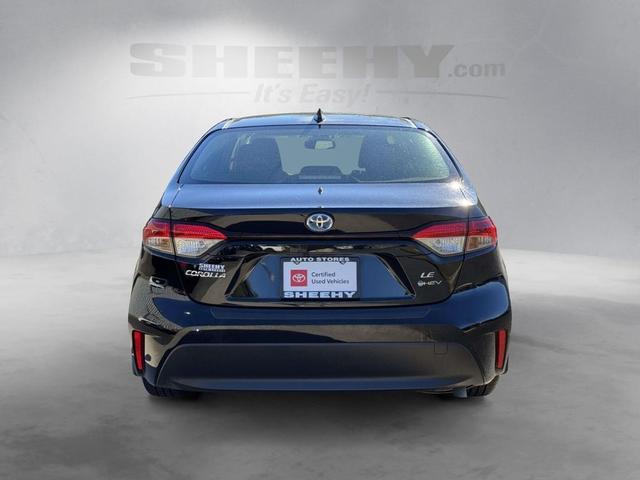 Photo of 2025 Midnight Black Metallic Toyota Corolla Hybrid