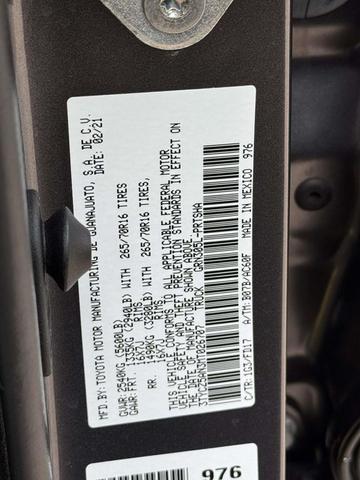Photo of 2021 Magnetic Gray Metallic Toyota Tacoma