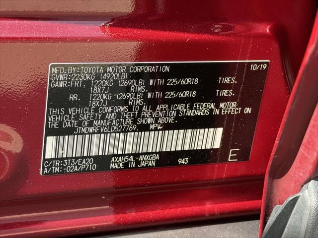 Photo of 2020 Ruby Flare Pearl Toyota RAV4 Hybrid