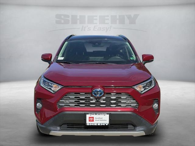 Photo of 2020 Ruby Flare Pearl Toyota RAV4 Hybrid