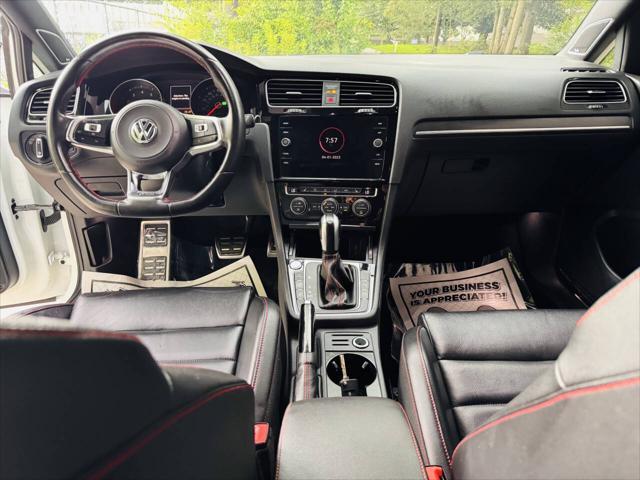 Photo of 2021 Pure White Volkswagen Golf GTI