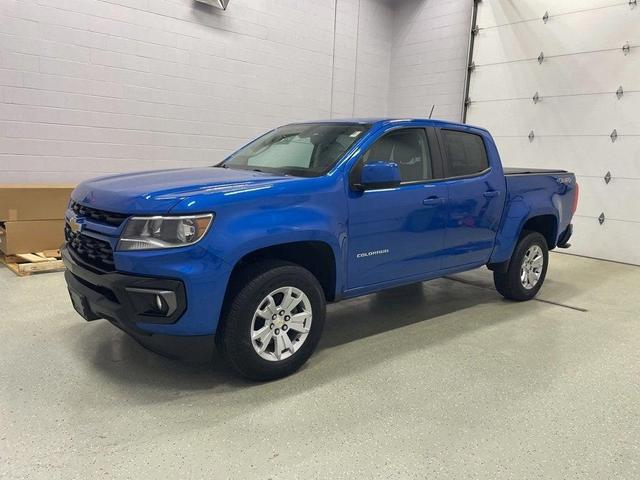 Photo of 2021 Bright Blue Metallic Chevrolet Colorado