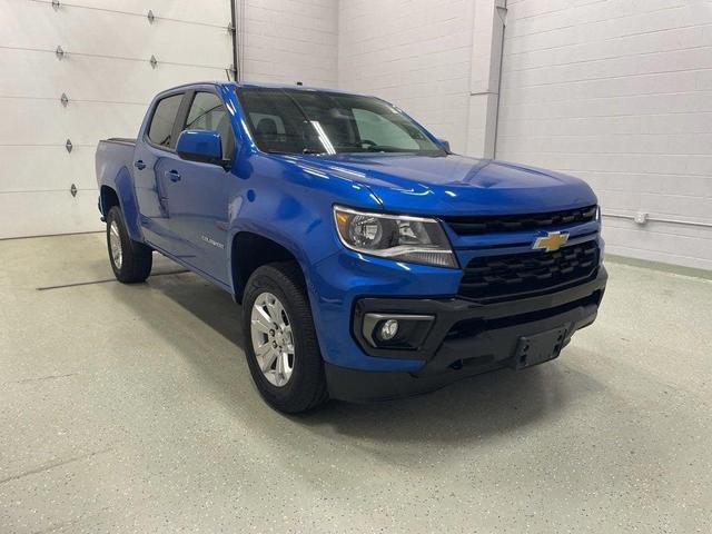 Photo of 2021 Bright Blue Metallic Chevrolet Colorado