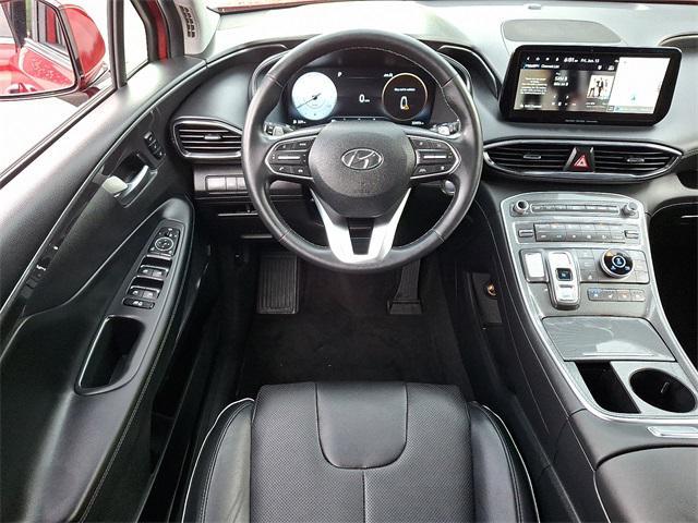 Photo of 2022 Calypso Red Hyundai SANTA FE