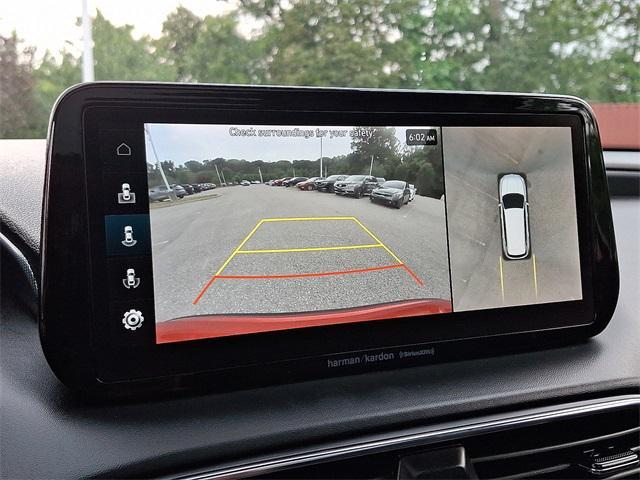 Photo of 2022 Calypso Red Hyundai SANTA FE