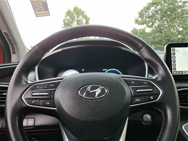 Photo of 2022 Calypso Red Hyundai SANTA FE