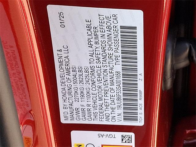 Photo of 2025 R-568p/Performance Acura TLX