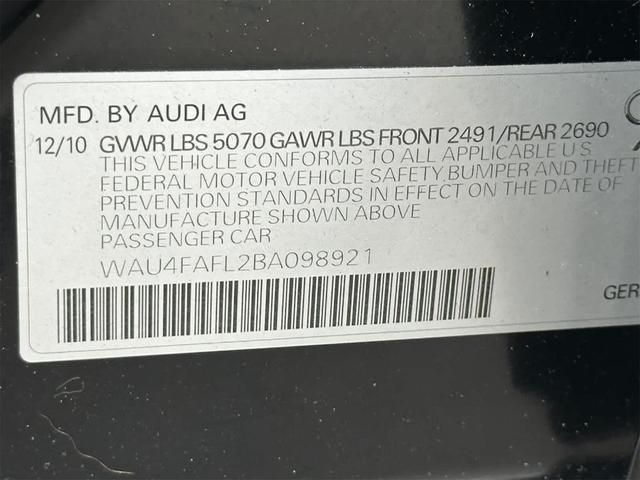 Photo of 2011 Black Audi A4