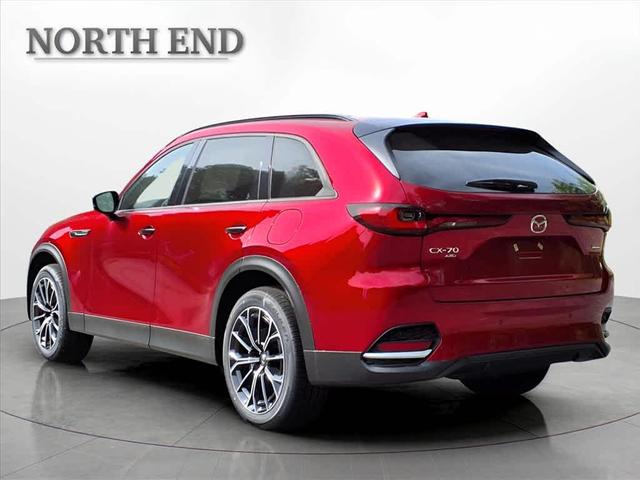 Photo of 2025 Soul Red Crystal Metallic Mazda CX-70 PHEV