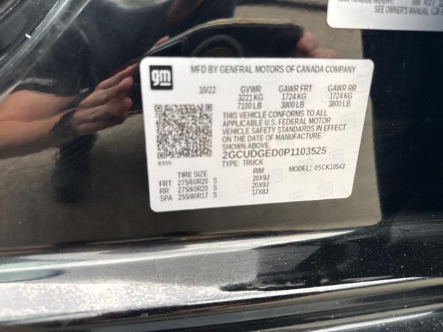 Photo of 2023 Black Chevrolet Silverado 1500