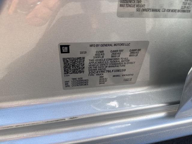 Photo of 2020 Silver Ice Metallic Chevrolet Silverado 2500