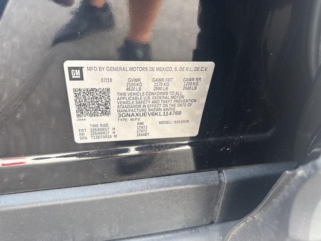 Photo of 2019 Mosaic Black Metallic Chevrolet Equinox