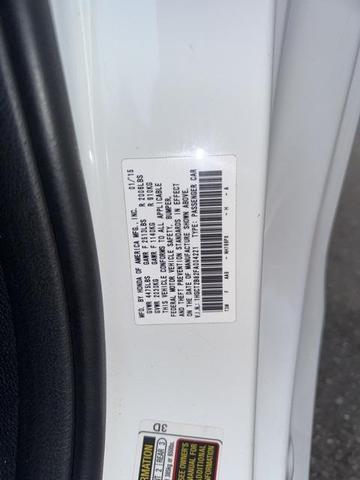 Photo of 2015 White Honda Accord