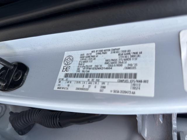 Photo of 2022 White Ford F-150