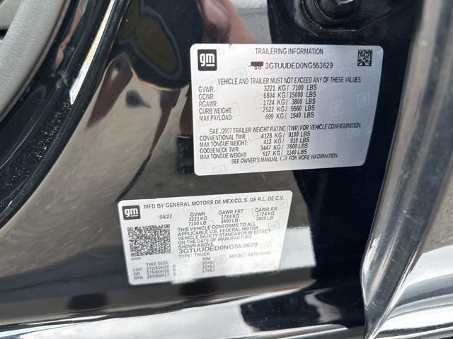 Photo of 2022 Onyx Black GMC Sierra 1500