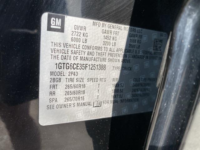 Photo of 2015 Onyx Black GMC Canyon