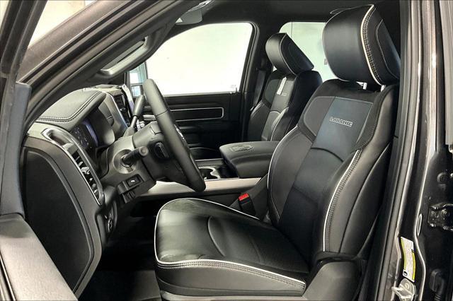 Photo of 2025 Diamond Black Crystal Pearlcoat RAM 3500