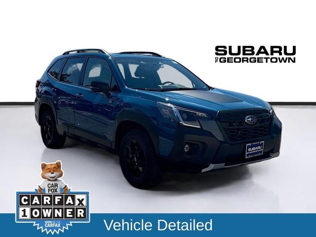 Photo of 2022 Geyser Blue Subaru Forester