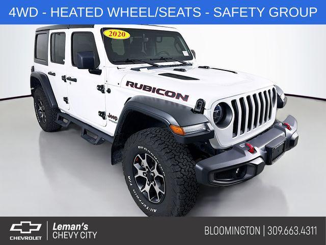 Photo of 2020 Bright White Clearcoat Jeep Wrangler Unlimited