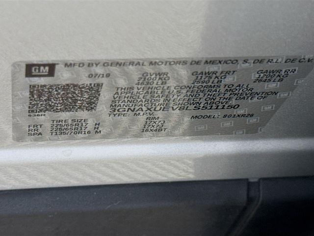Photo of 2020 Silver Ice Metallic Chevrolet Equinox