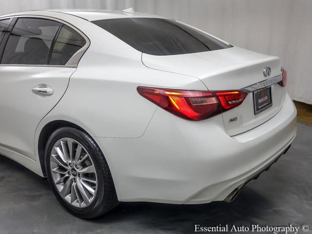Photo of 2019 Pure White INFINITI Q50