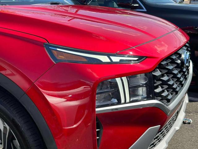 Photo of 2023 Calypso Red Hyundai SANTA FE