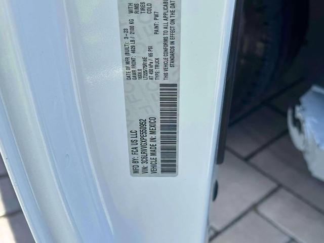 Photo of 2023 Bright White Clearcoat RAM ProMaster 2500
