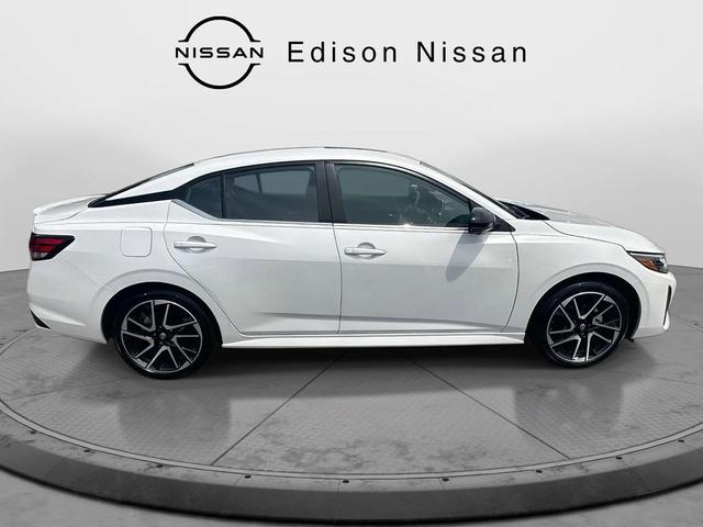 Photo of 2024 Aspen White Tricoat Nissan Sentra