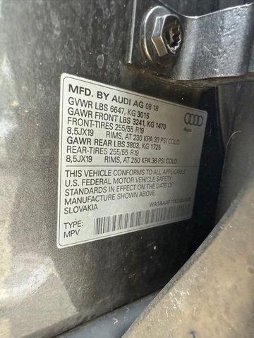 Photo of 2019 Gray Metallic Audi Q7