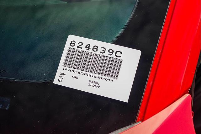 Photo of 2024 Race Red Ford Mustang