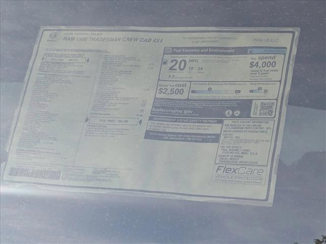 Photo of 2026 Bright White Clearcoat RAM 1500
