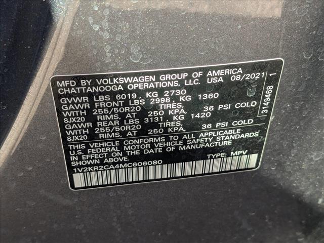 Photo of 2021 Platinum Gray Meta Volkswagen Atlas