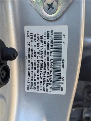 Photo of 2014 Silver Honda Civic